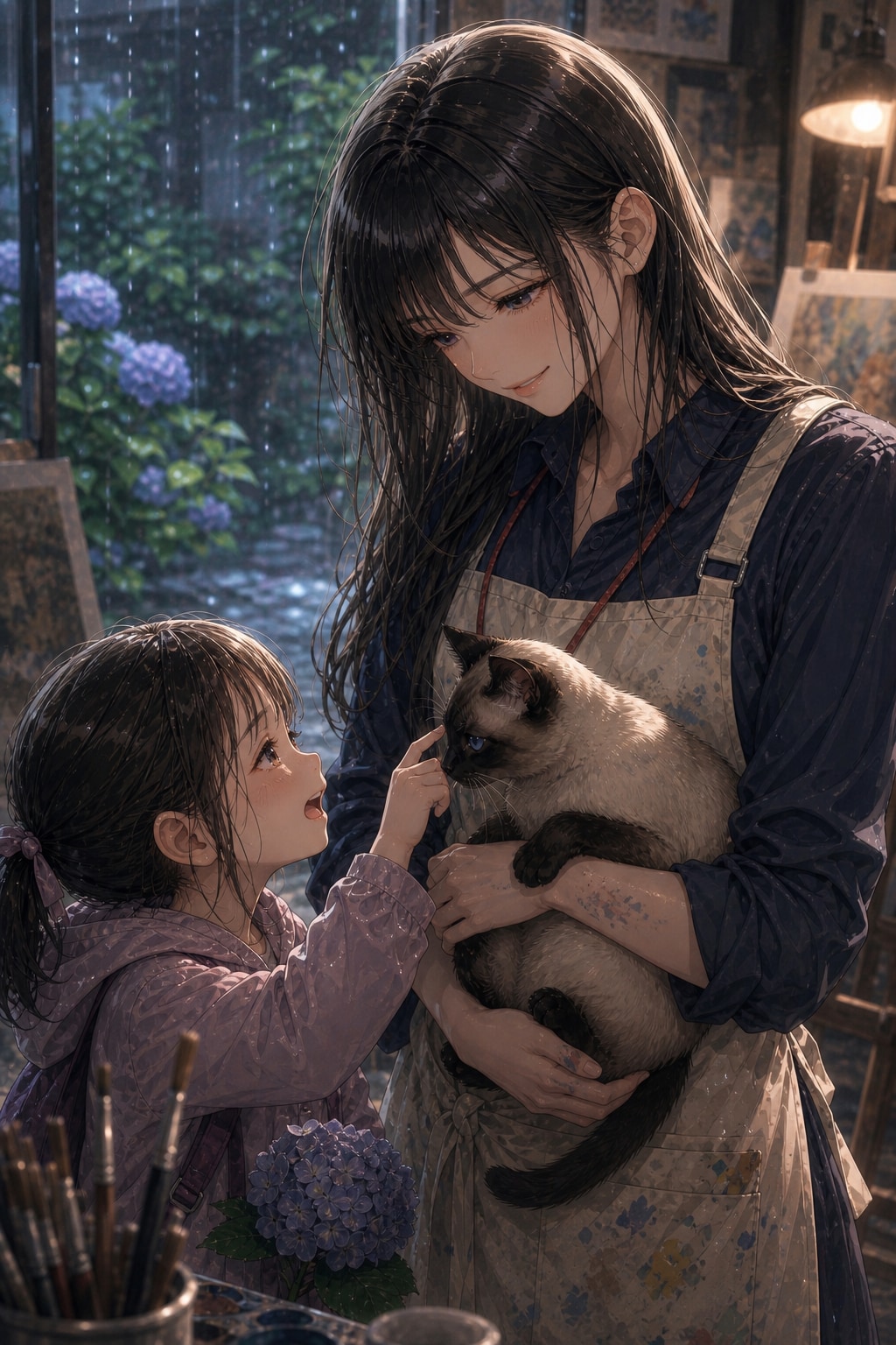 波夷羅ねず×シャム猫　ver.迷子保護