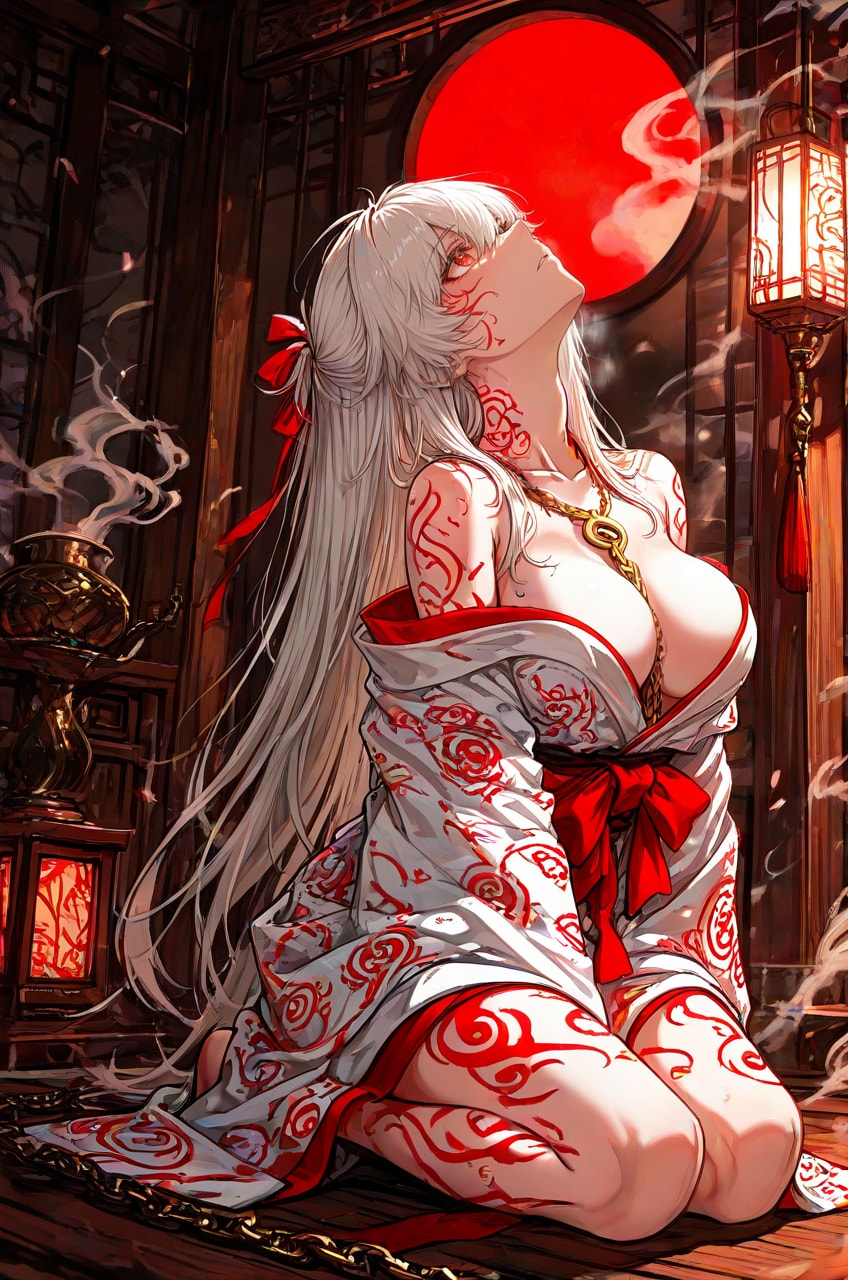 灯華　ネックレス？ | の人気AIイラスト・グラビア