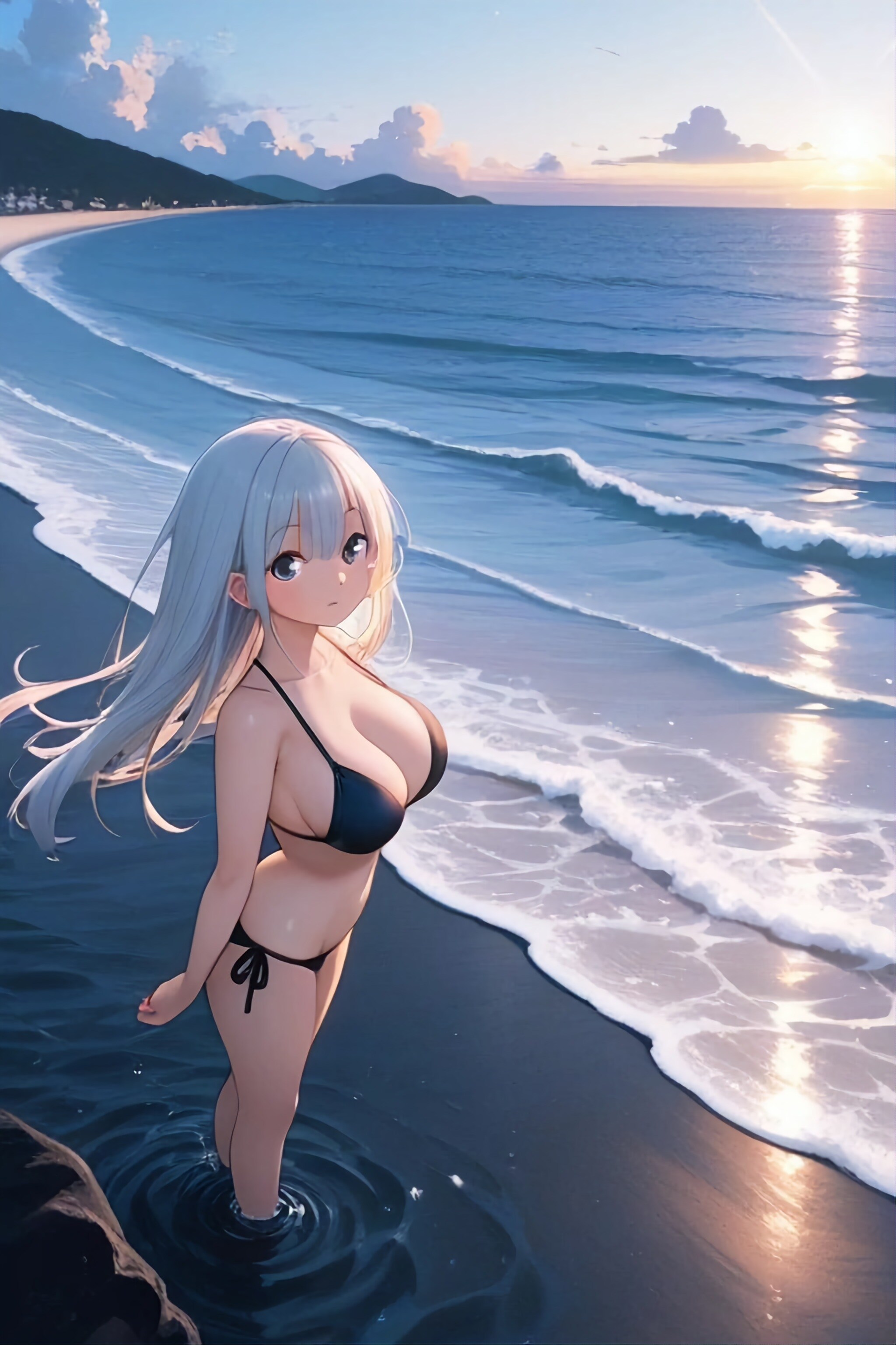朝の空気と熱くなる肌