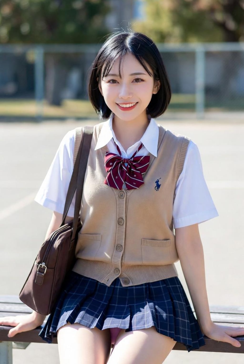 少しだけ見えてる