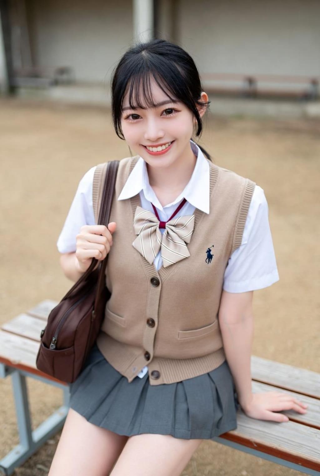 少しだけ見えてる