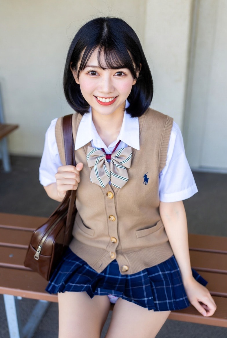 少しだけ見えてる