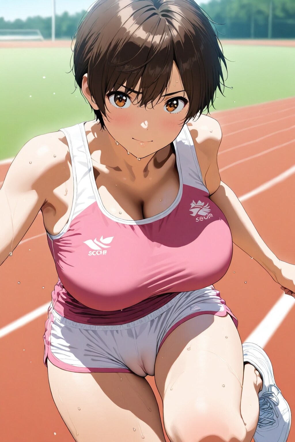 １０日の女子陸上部