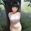 雨宿り 4枚目