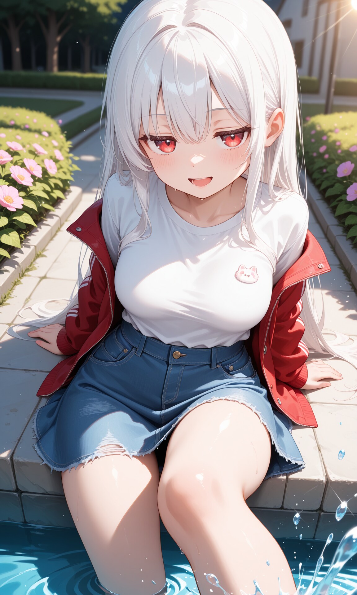 水遊び