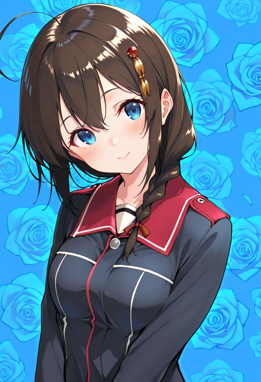 青ばら背景