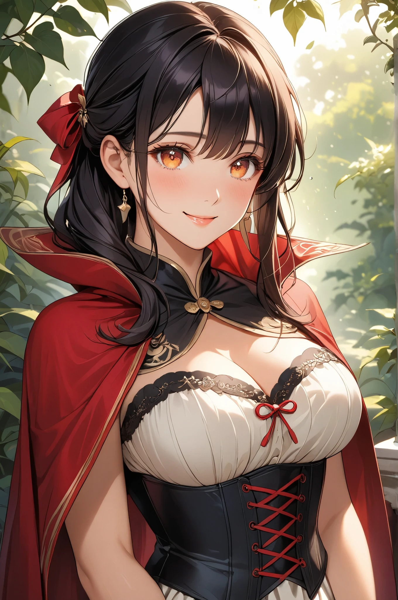 森で出会った謎の美女 | の人気AIイラスト・グラビア