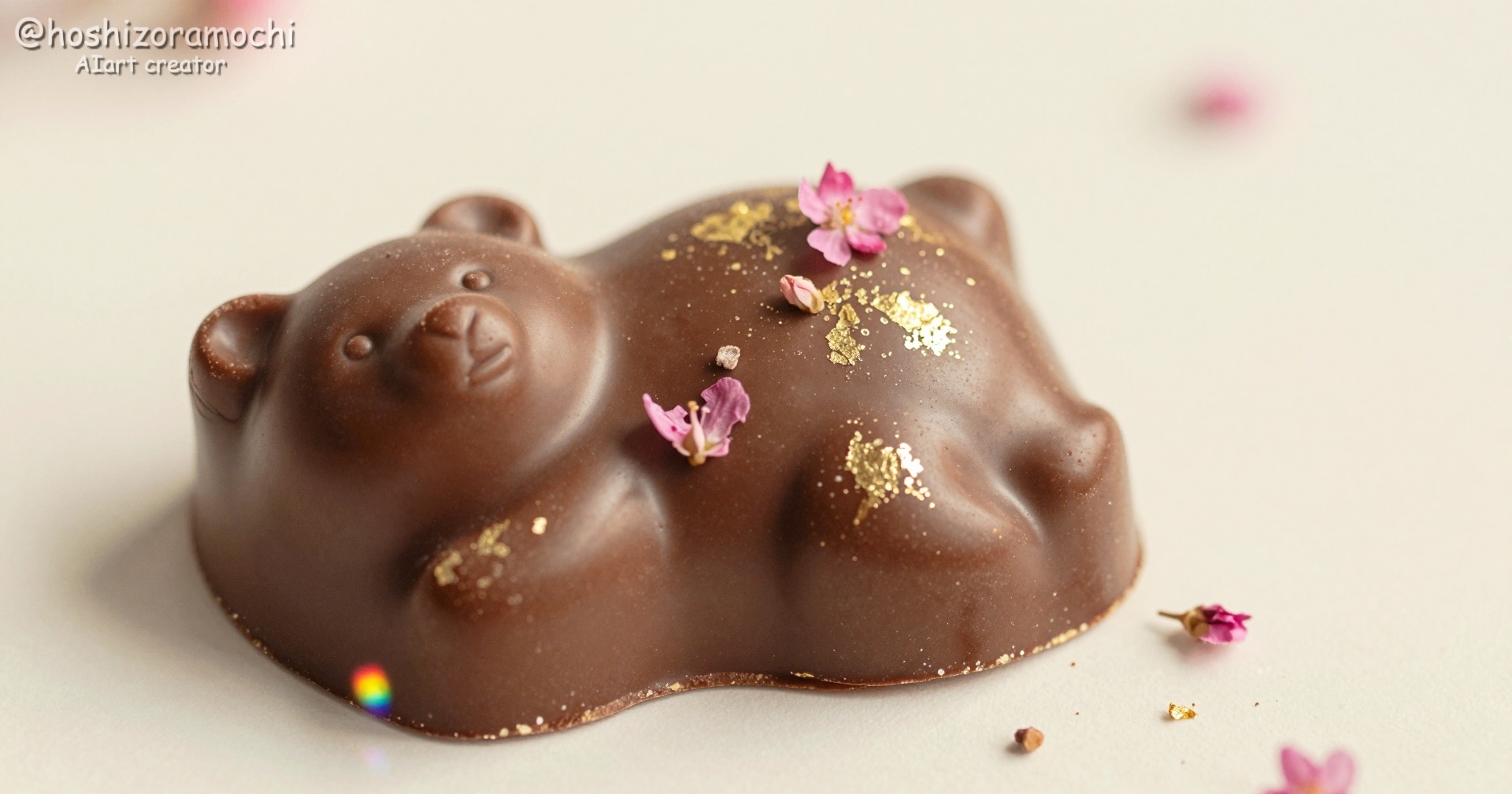 このクマチョコ、可愛すぎる〜🐻
