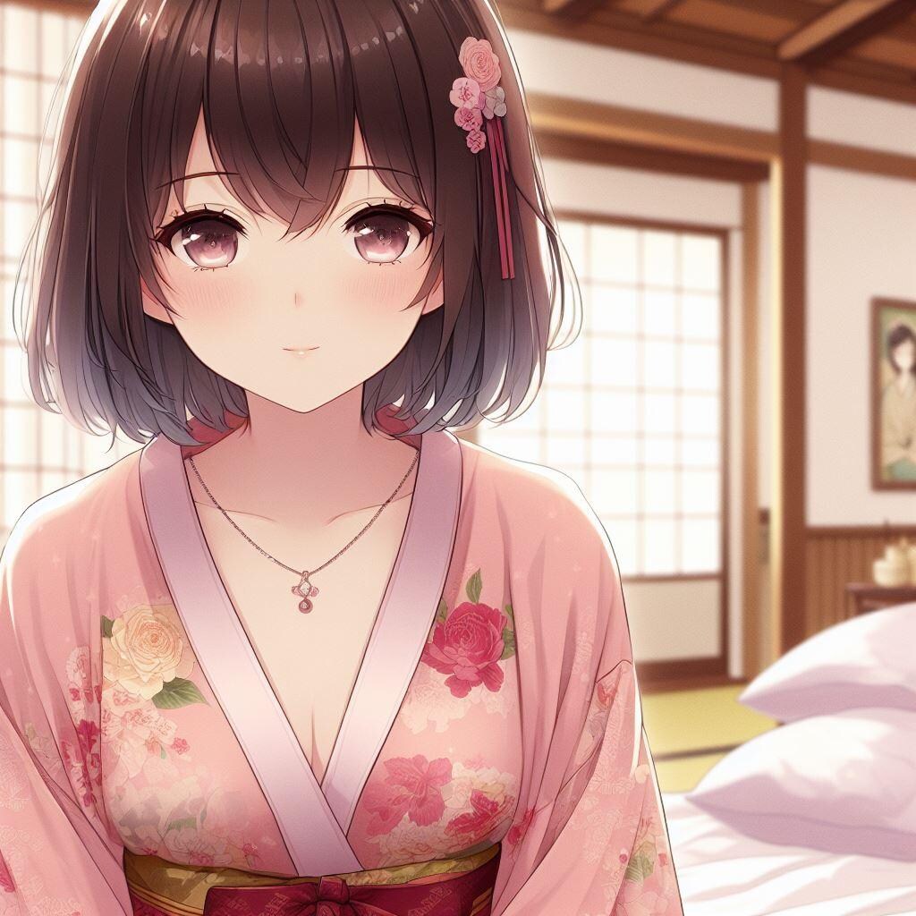 若女将「おはようございます。昨晩はよく眠れましたか？」