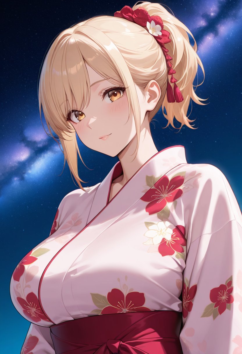 浴衣万里奈ちゃん