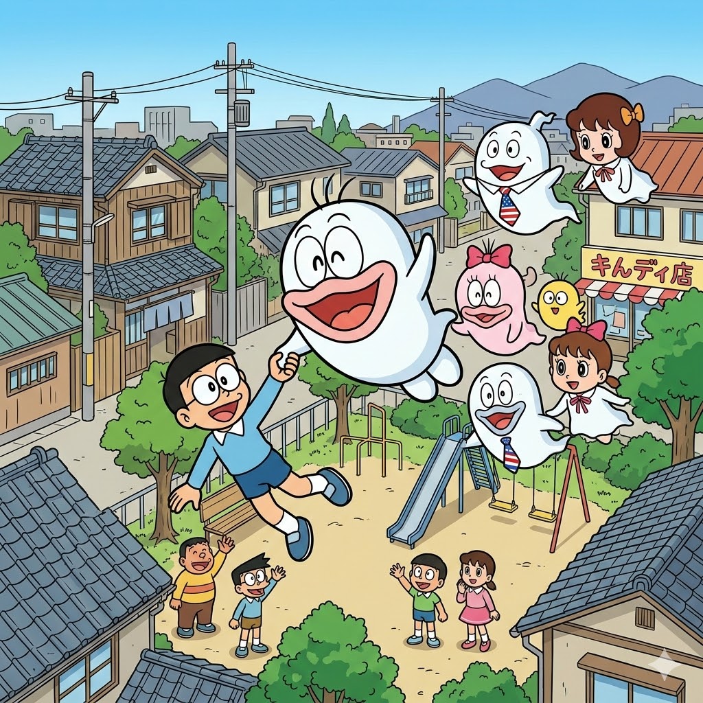 頭のテッペンに毛が3本