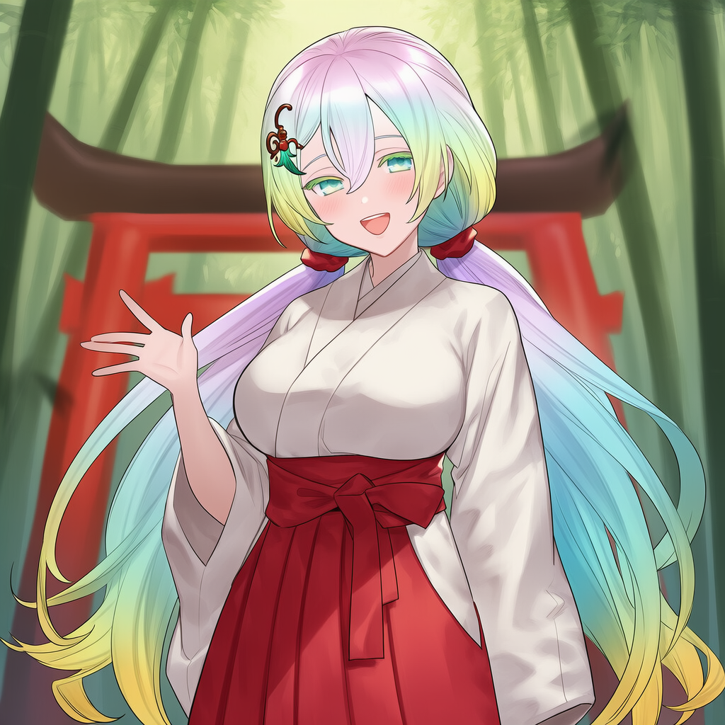 クピタン（巫女さん）