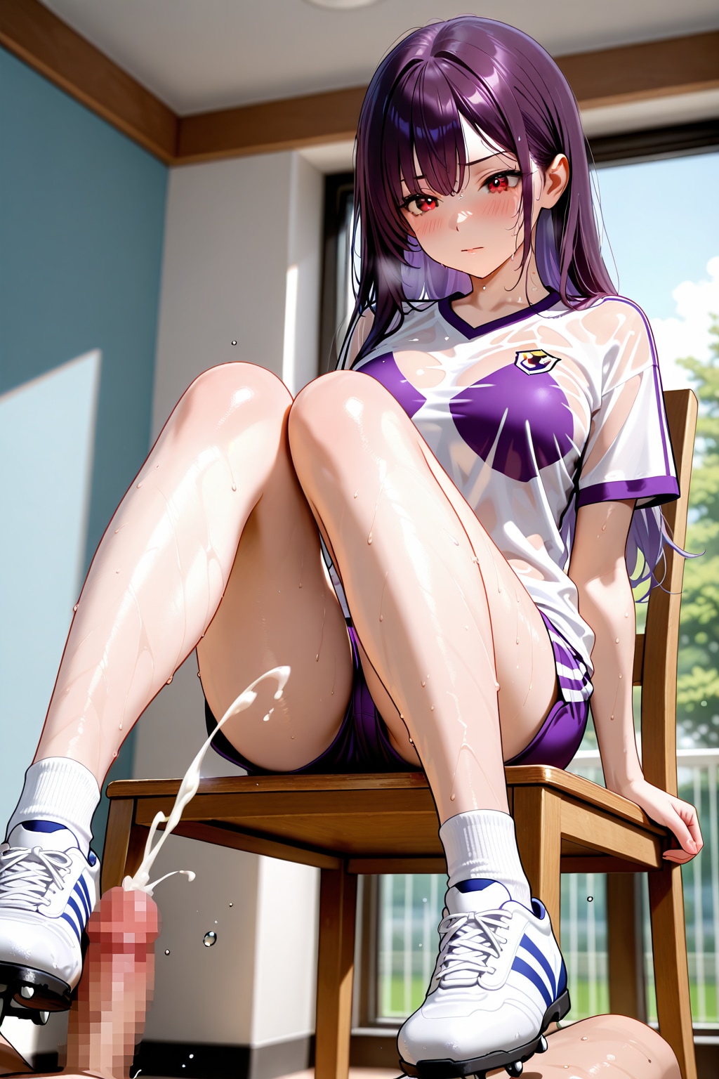 BITEちゃんの 足コキ