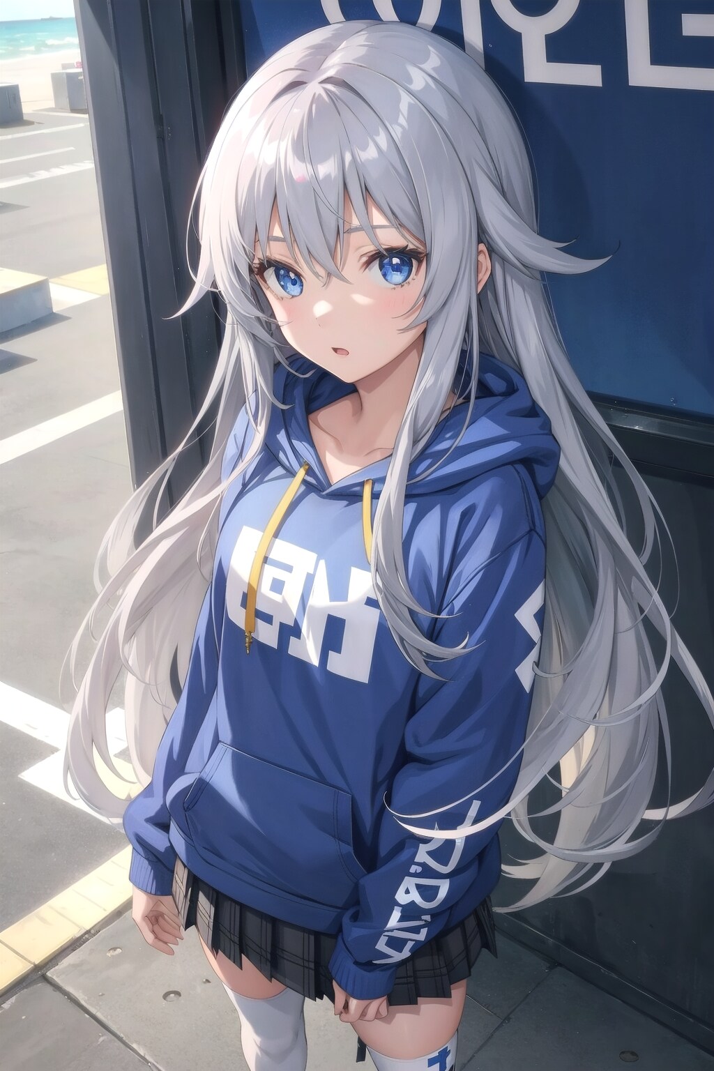 ちょっと寒色系って涼しそうだね…