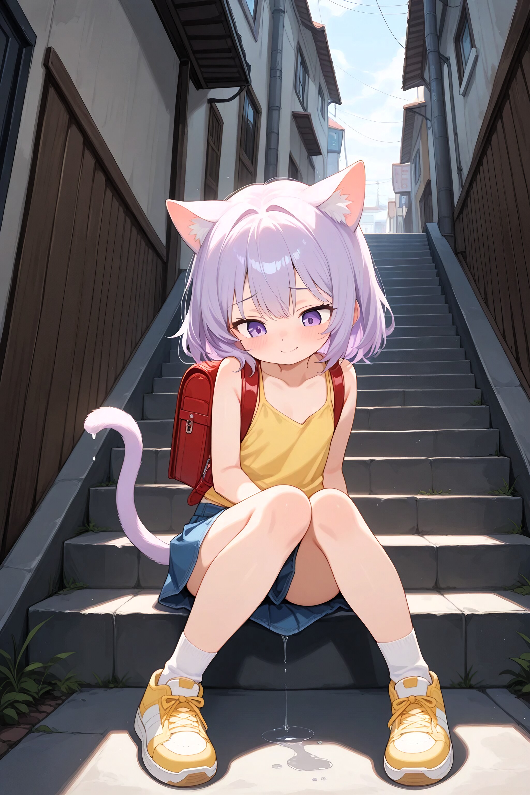 ねこみみ 063 階段