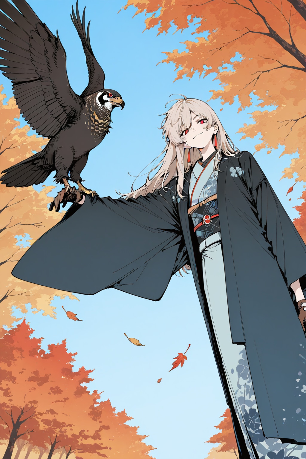 それでも自分の元へ #現代の鷹匠