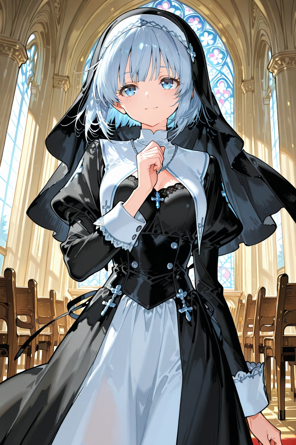 静寂の誓い | の人気AIイラスト・グラビア