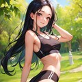 和歌月まりあ　スポーツブラチャレンジ 7枚目