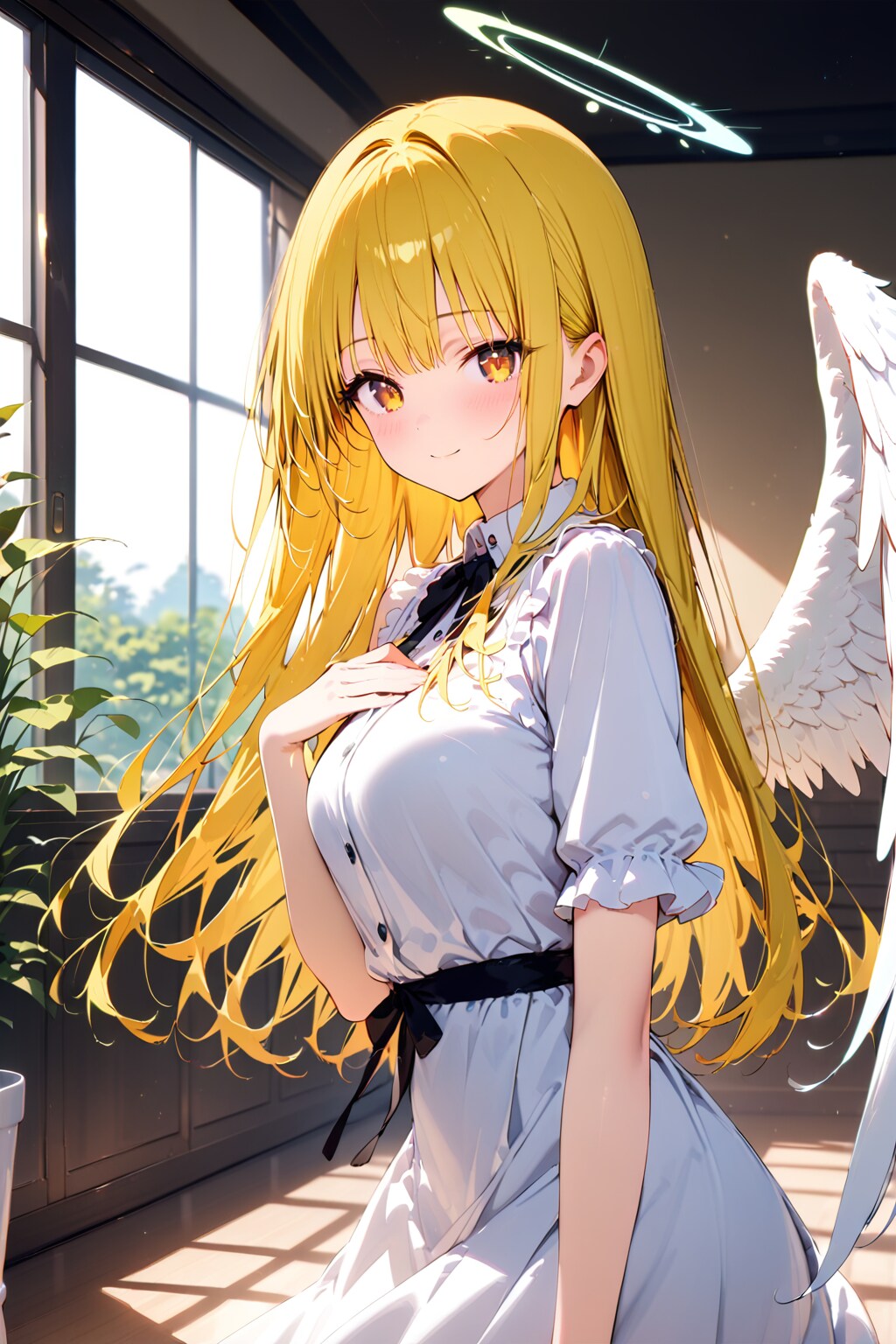 天使さん頑張ります（HALO）ちちぷいちゃん | の人気AIイラスト・グラビア