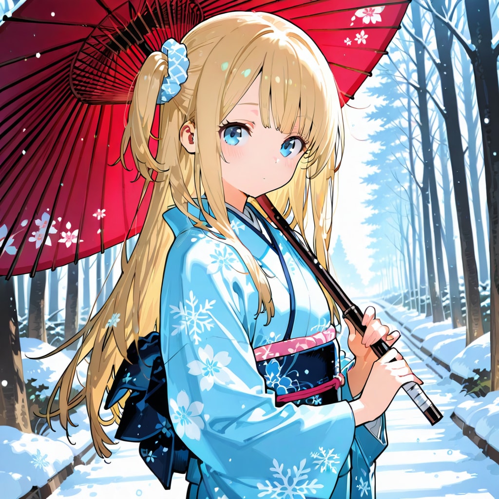 雪の華