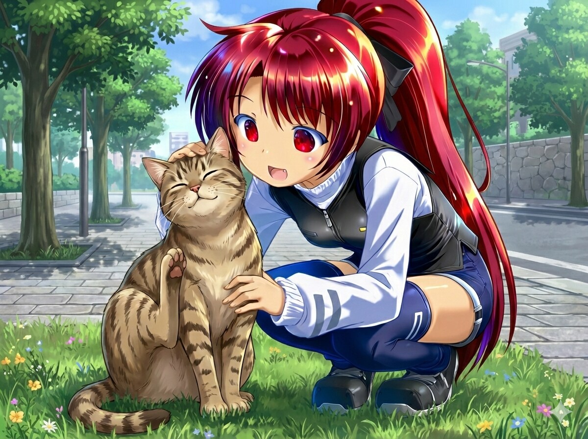 ただのトラ猫