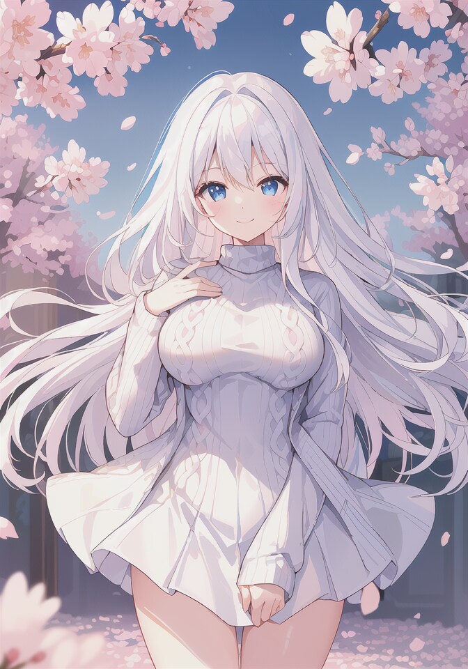 桜の下で君を待ってる