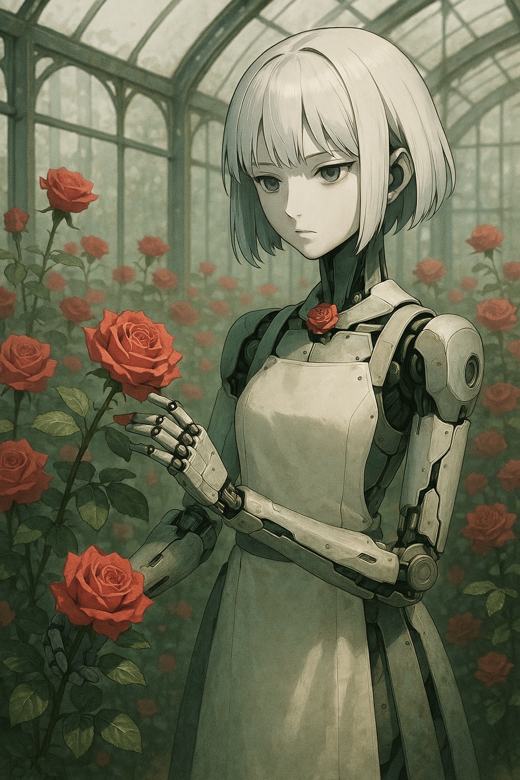 薔薇園のドロイド