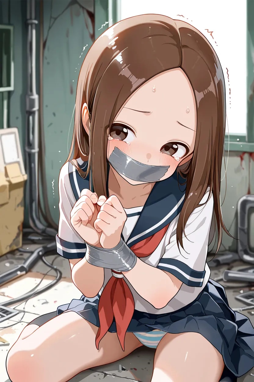 拘束しておかずにする高木さん