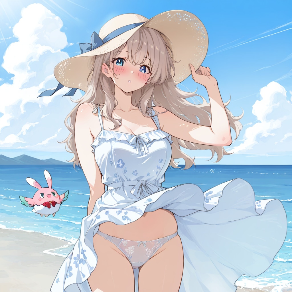 きゃっ♡
