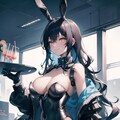 バニーガール 2枚目