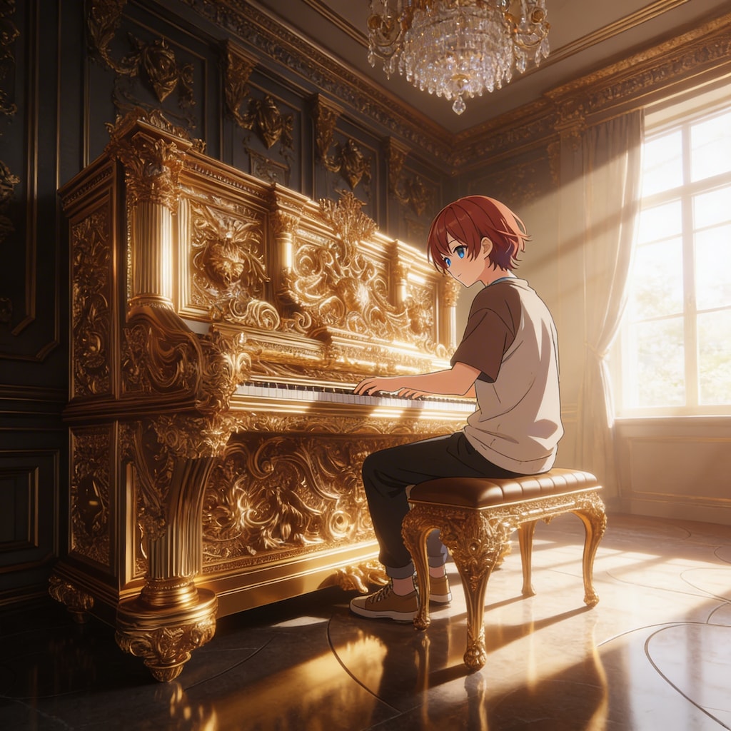 [曲付き]黄金のピアノと私