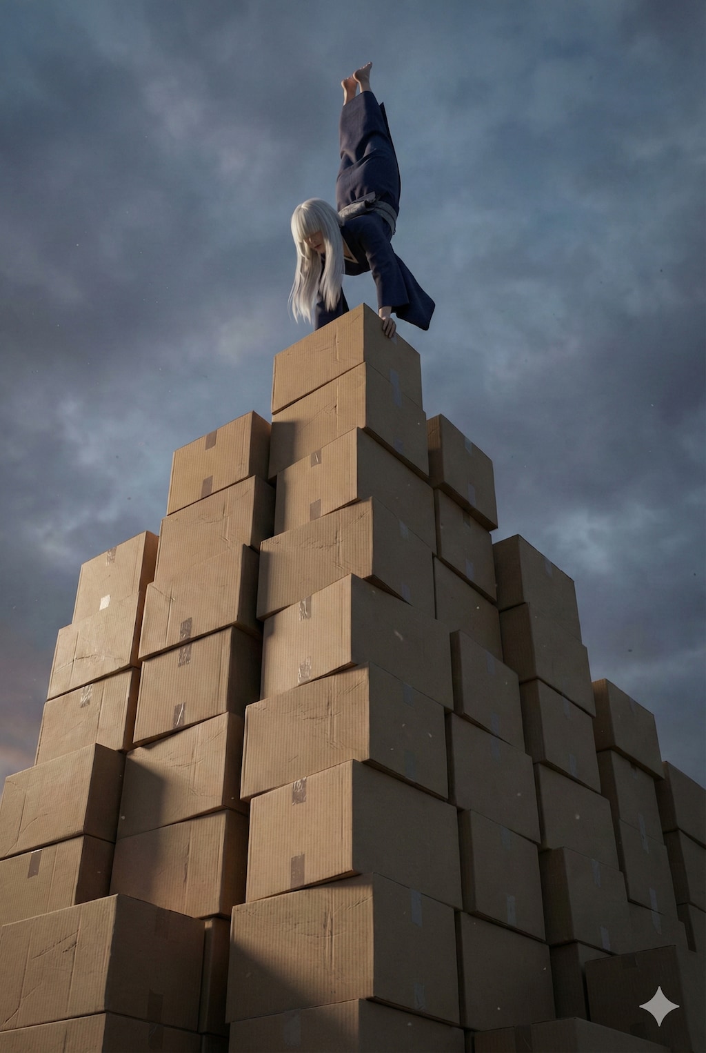 エクストリーム逆立ち