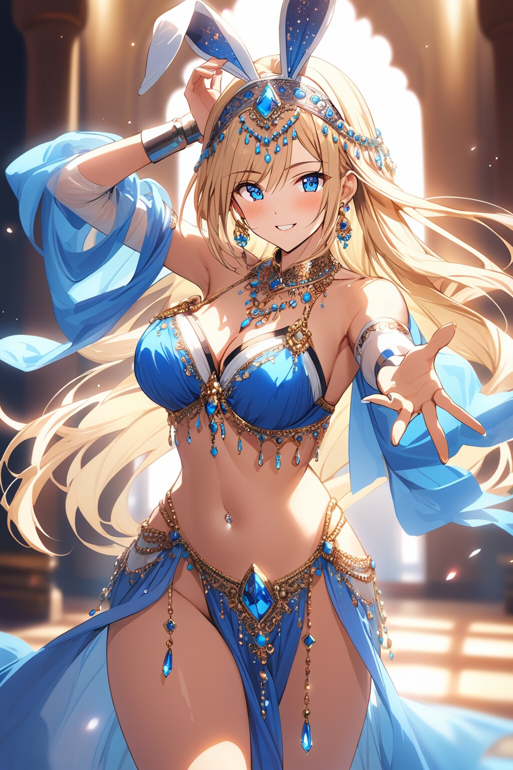 はべはベリーダンスに挑戦！