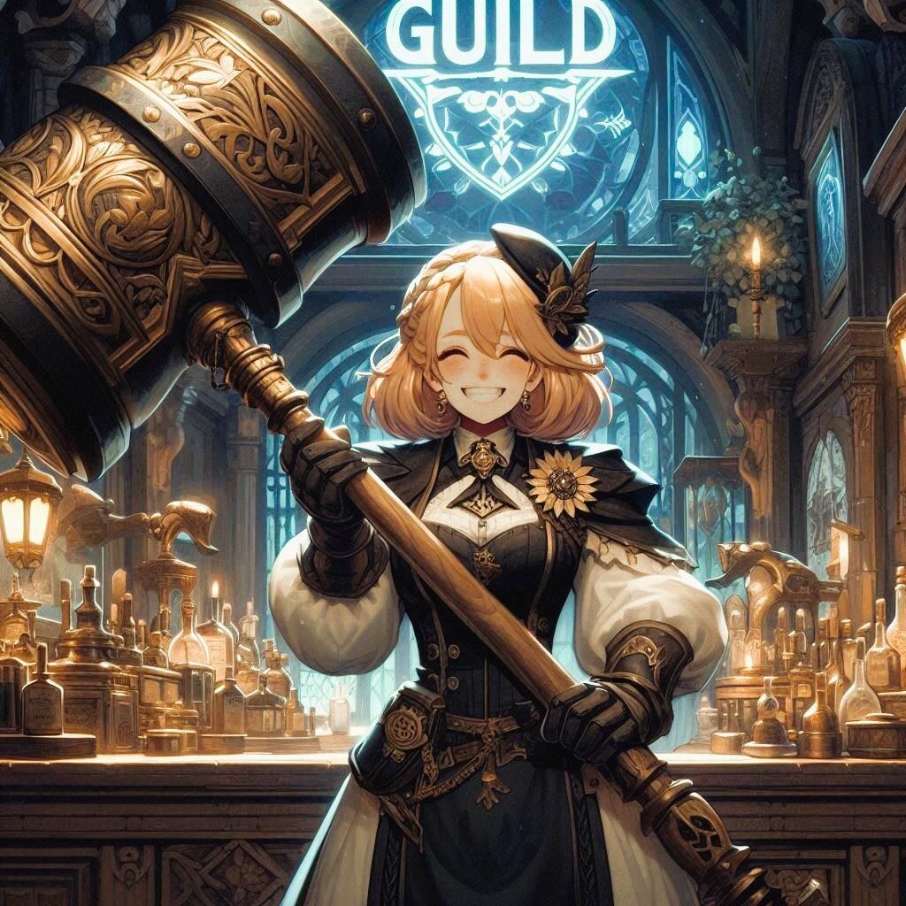 ギルドの受付嬢