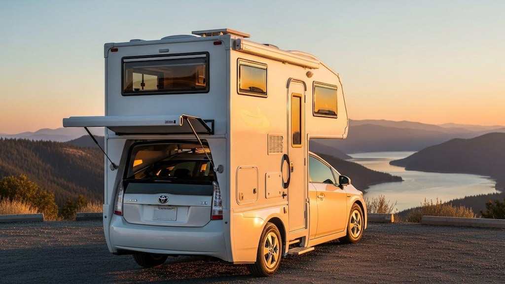 プリウスキャンピングカー