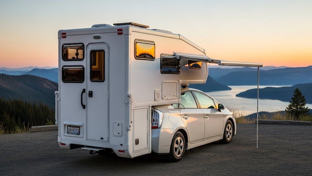 プリウスキャンピングカー