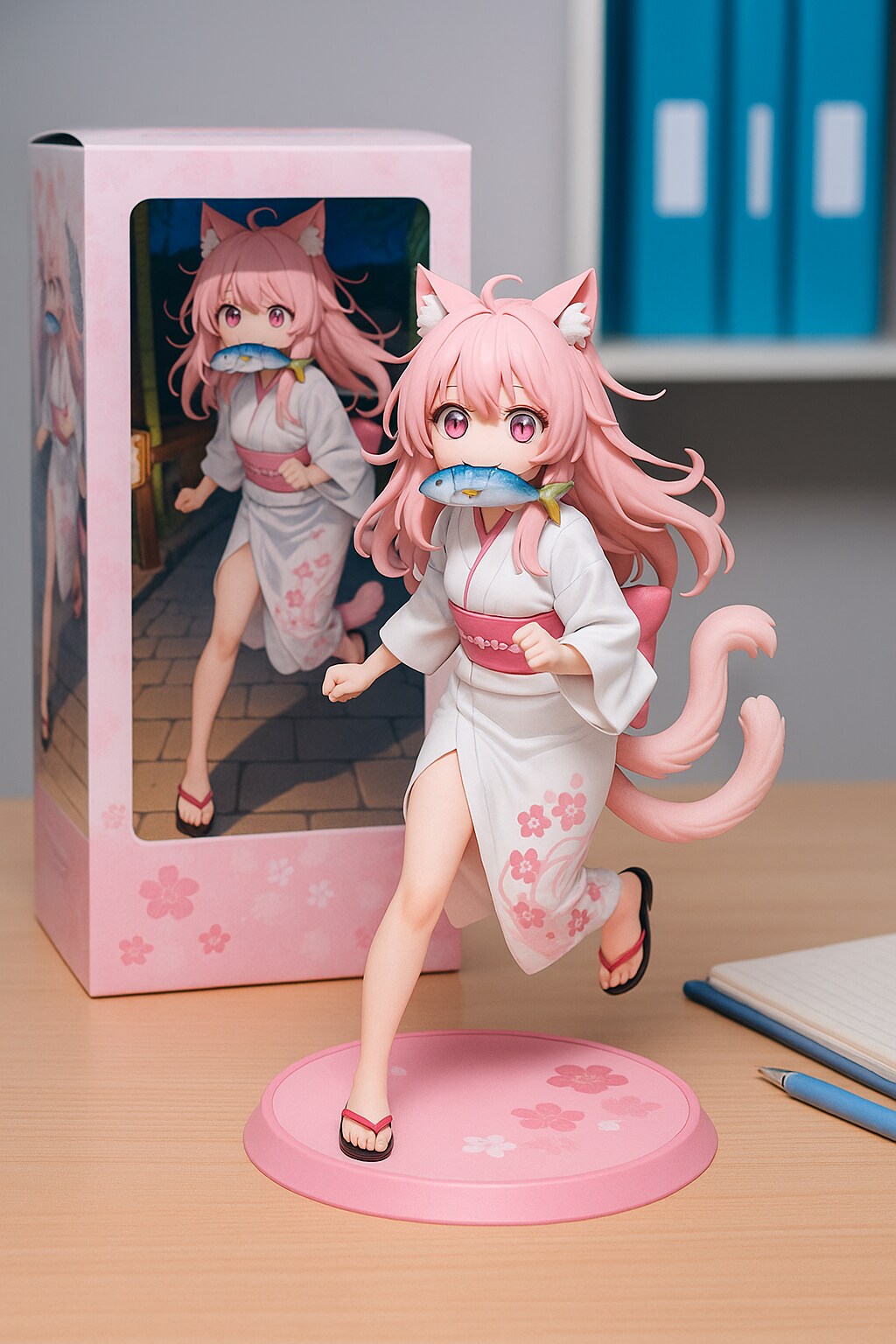 うちのねこまたちゃんのフィギュア化 | の人気AIイラスト・グラビア