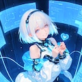 青い空間 2枚目