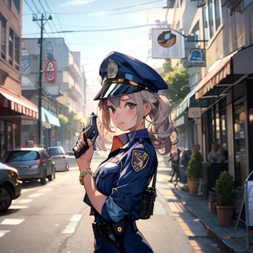 警察官260110 | の人気AIイラスト・グラビア