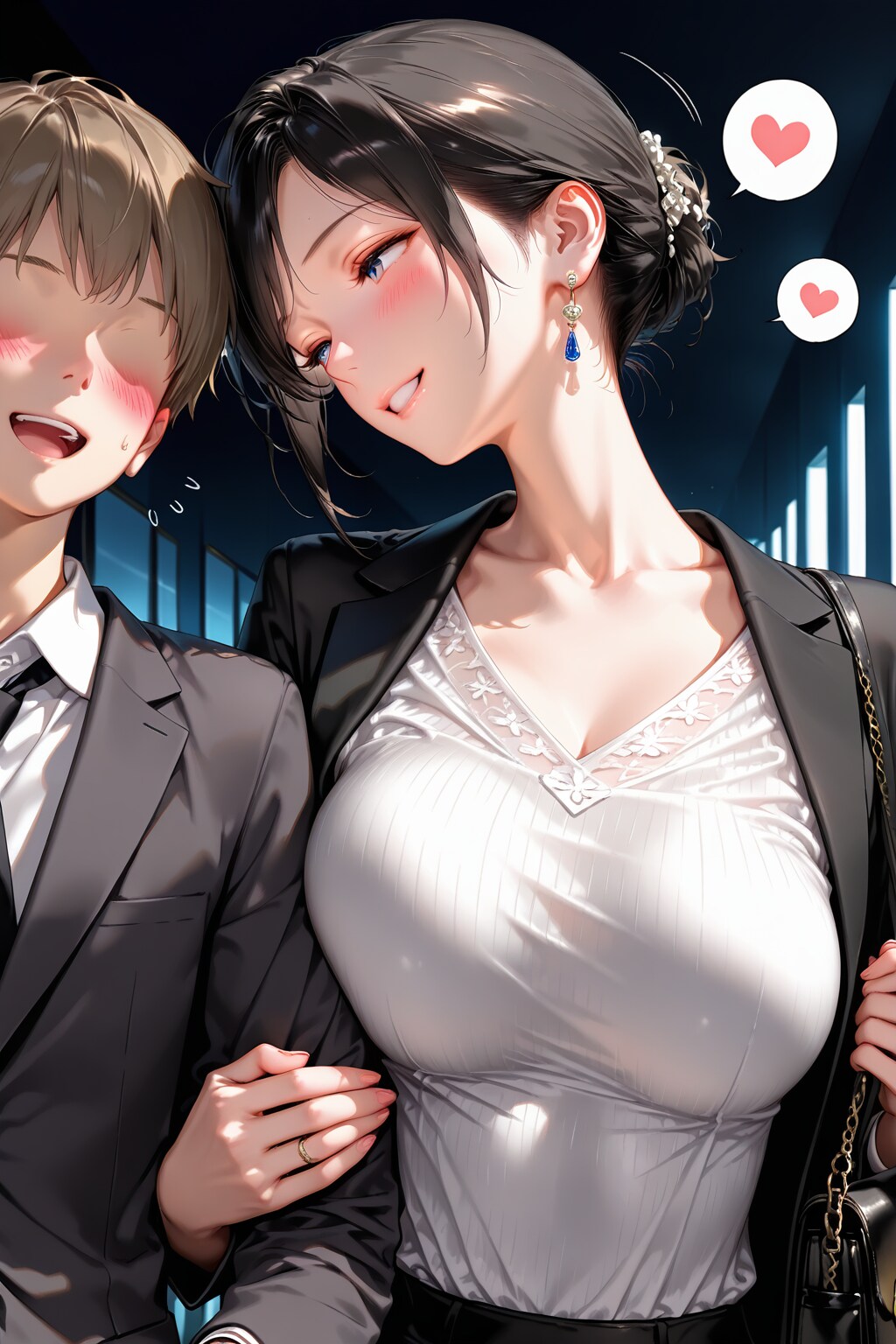 【卒業】先生と生徒カップル　ずっと我慢してた生徒に卒業のご褒美をあげるためにホテルへ