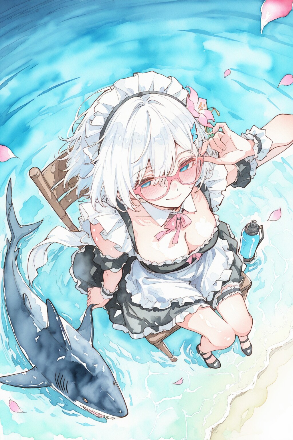 海で出会った