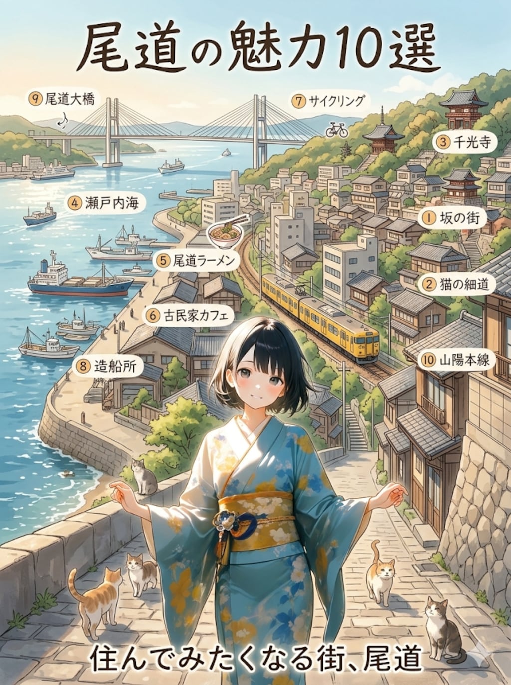 住みたくなる尾道