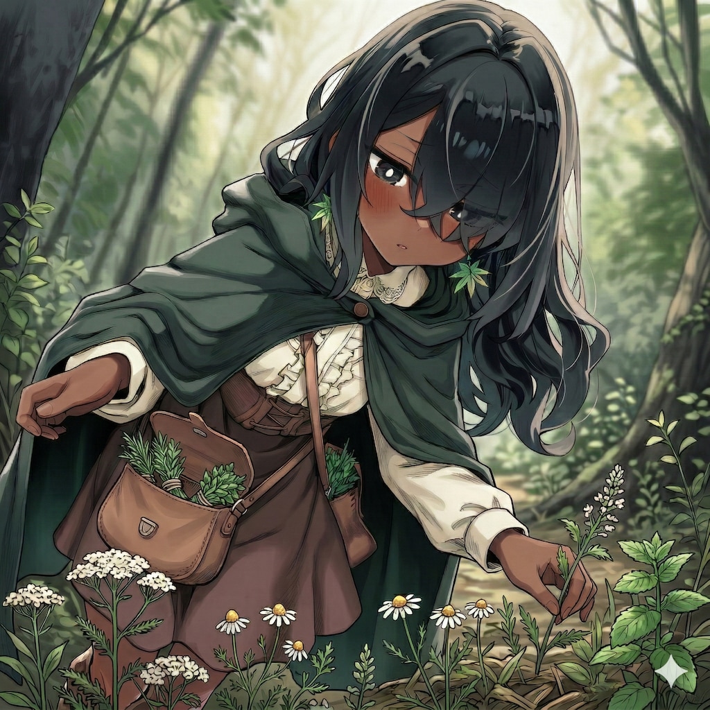 うちの子魔法研究員のフィールドワークコーデ