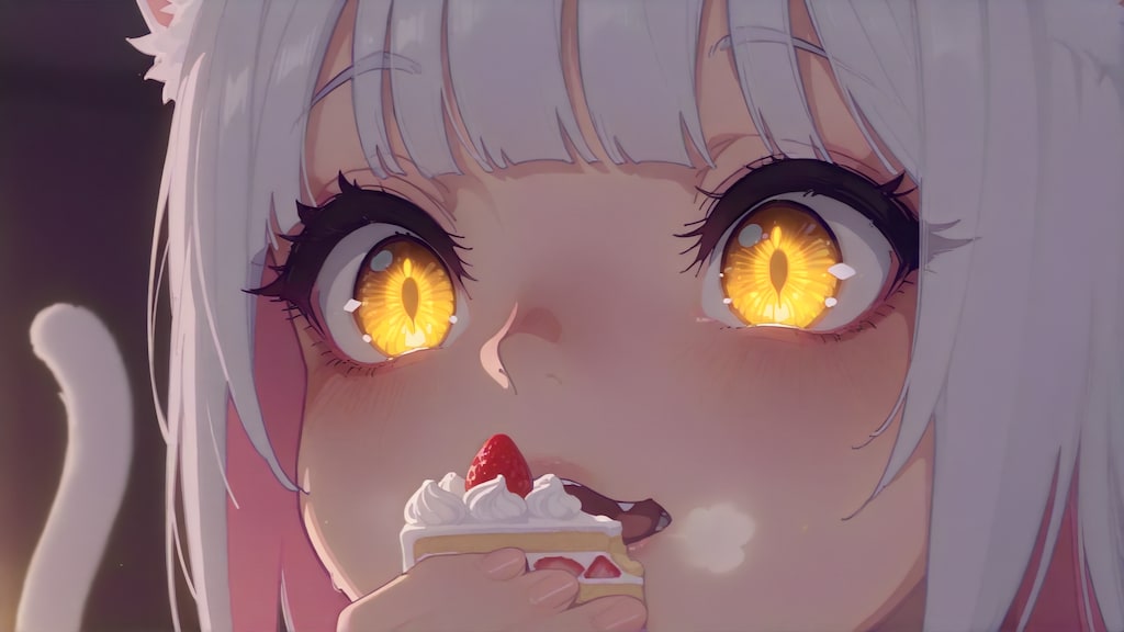 ん？食べる？あーんして