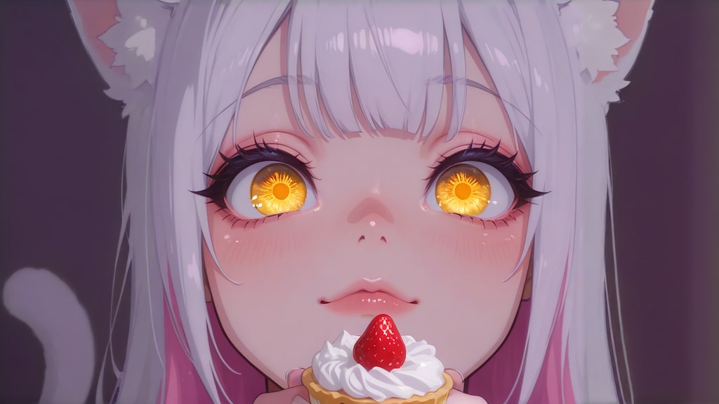 ん？食べる？あーんして