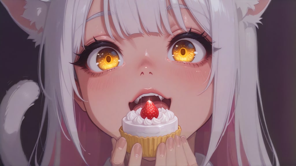 ん？食べる？あーんして