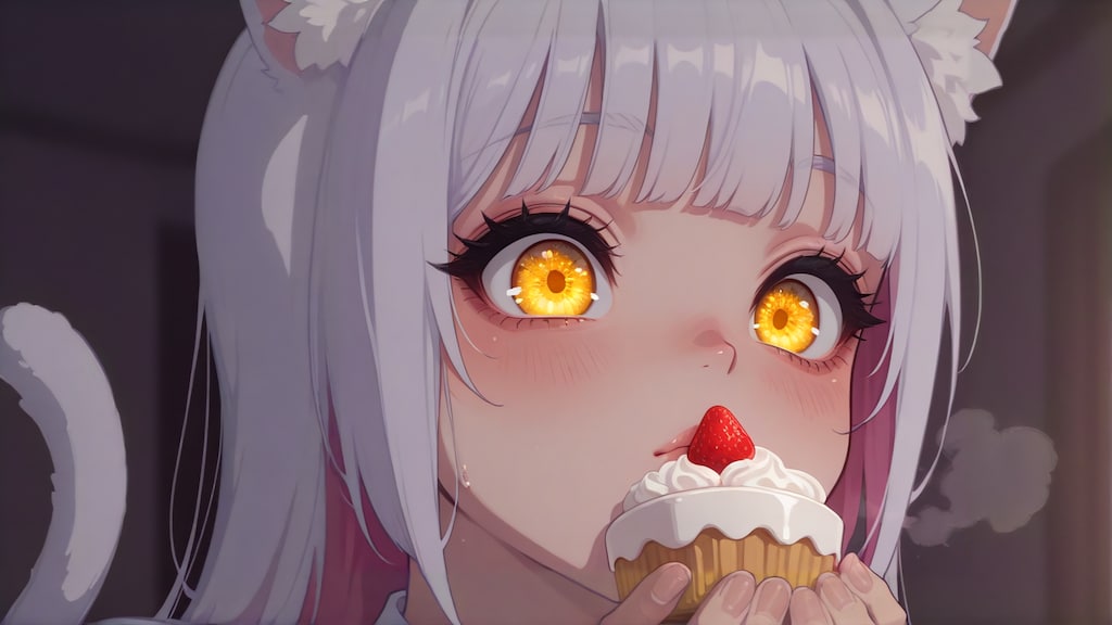 ん？食べる？あーんして