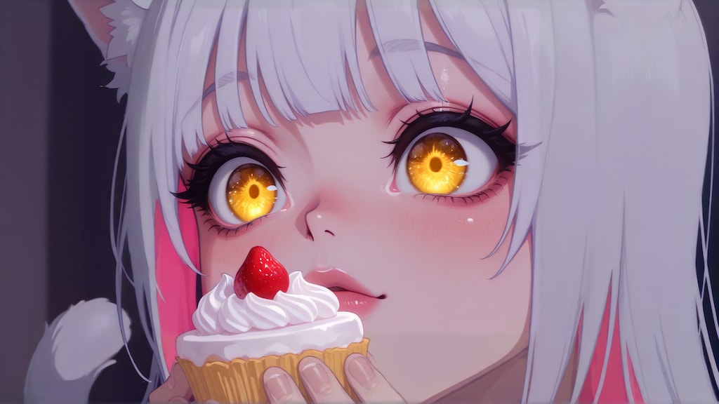 ん？食べる？あーんして