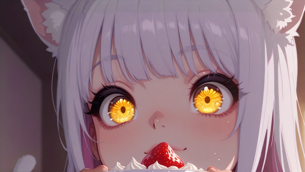 ん？食べる？あーんして