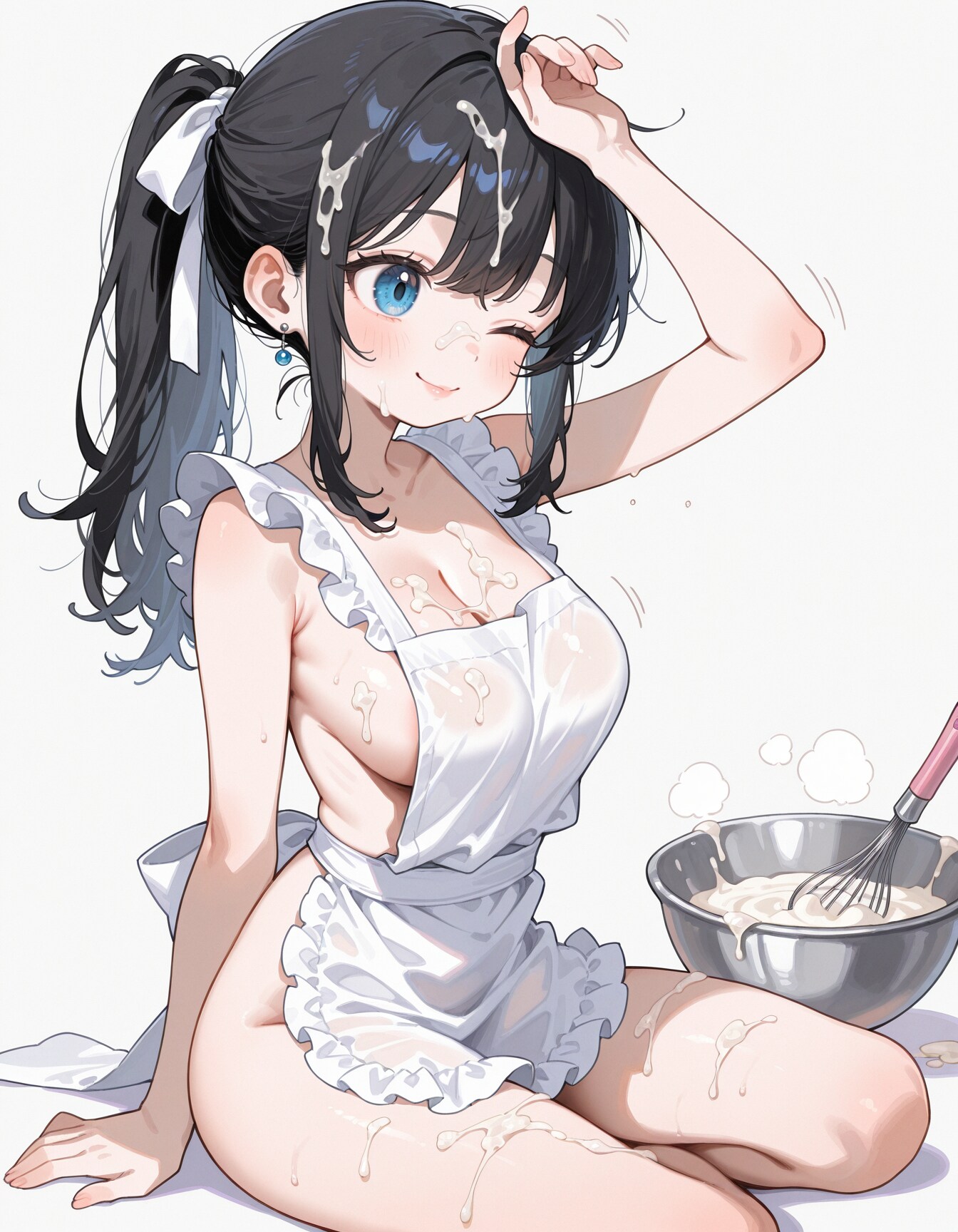 お菓子作りの少女2